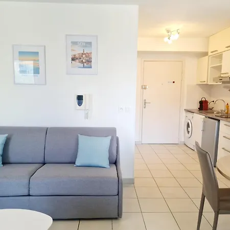 Studio A La Mer Avec Piscine Sète Buitenkant foto